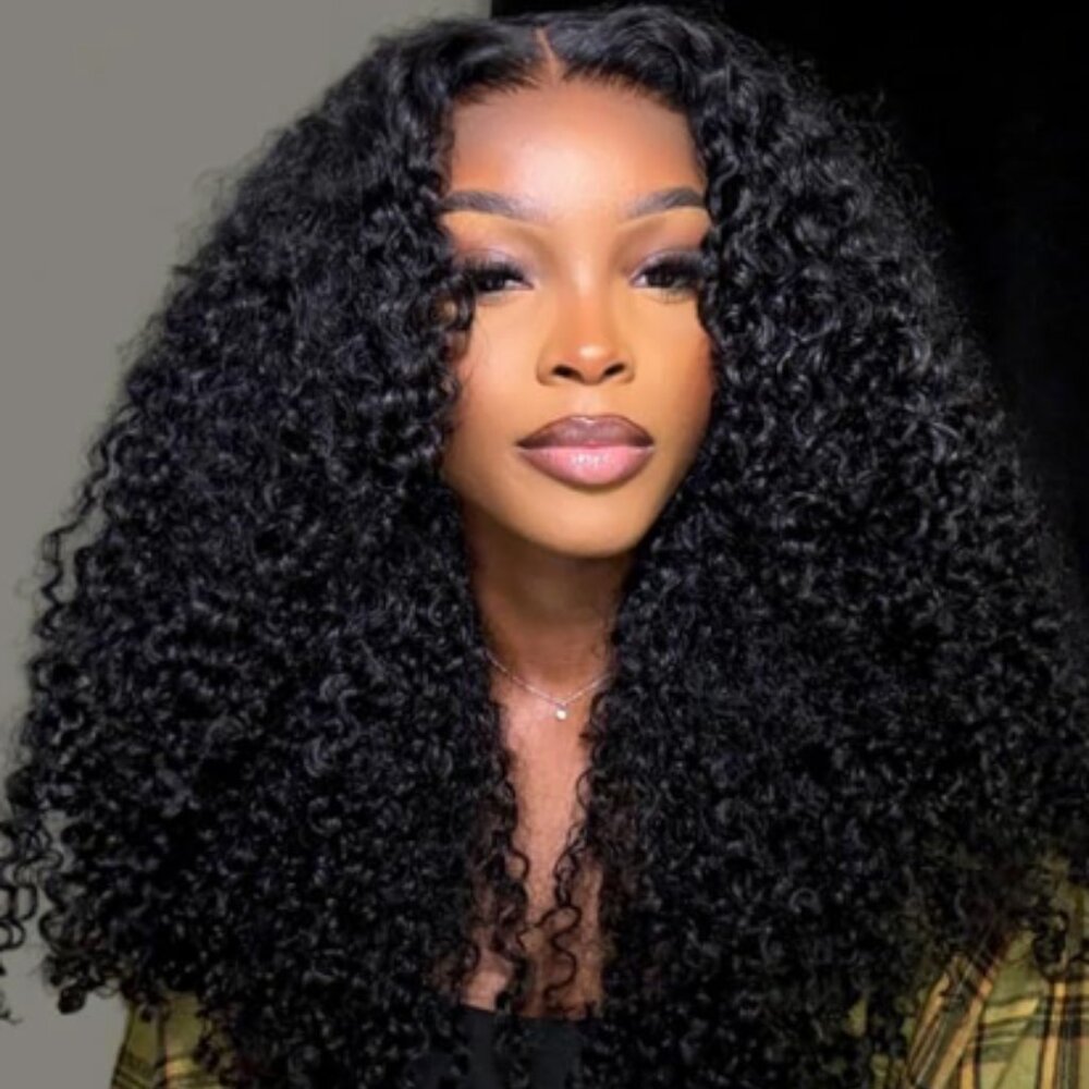 Beautiful Kinky Curl HD Lace Frontal Wig - Celebrity Status!